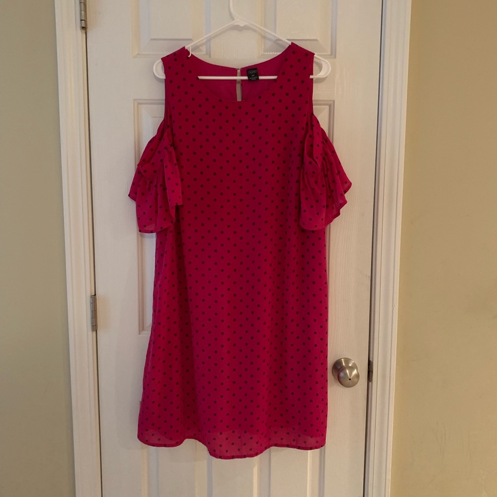 Cold Shoulder Shift Dress